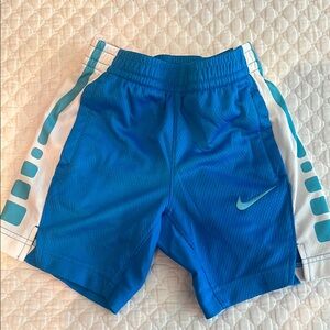 Nike Elite Dr-Fit Blue Athletic Performance Shorts Sz 4T